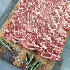 고성축산 마켓 CAB 블랙앵거스 LA갈비 678번 꽃갈비 미국산 탑 초이스 지방손질 일반 가정용, 2개, 1kg