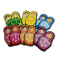 [전세계독점] JL매직 초보자도 가능한 짝 맞추기 카드 마술 도구 종이카드(Paper Doll), 1세트