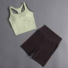 瑜伽工字背心 健身跑步騎行上衣 專業訓練套裝 修身顯瘦 透氣排汗 運動背心 女款健身服