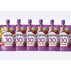 hy 한국야쿠르트 키즈야채 유기농 과채주스 포도비트, 40개, 110ml