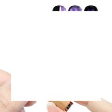 마그네틱 캣츠아이 네일 스틱 양면 나무 손잡이 강력 젤 폴리쉬 펜 매니큐어 도구