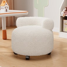 어린이의자 독서의자 가정용 신발 학습용 모양 포토존 가정 일룸책상의자 시트 일룸 인테리어 서재의자 승각, 1개, 테디 벨벳 소파 의자-그레이