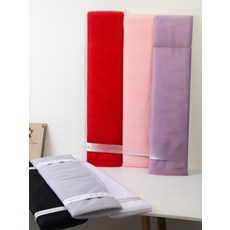 꽃다발 포장망 오간자 리본 DIY 장식 재료 대형, 1개, 1_별과달실크파우더골드50cmx5