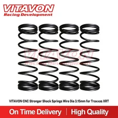 Vitapon-CNC Traxxas xrt용 충격 스프링 와이어 직경 3.15mm, 02 Black