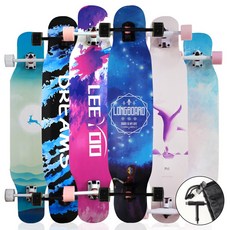 [ 가방 티툴 증정] 입문 초보 리얼 스케이트보드 롱스케이트보드, 03.가방+티툴만