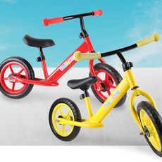 균형감각 밸런스바이크 밸런스자전거 대디차일드 자전거입문 자전거 페달없는자전거, 옐로우, 본상품선택, 1개