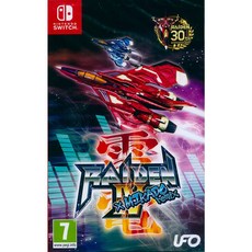NS SWITCH 雷電IV x 米卡多混音版 英日文版 Raiden IV x MIKADO remix 【一起玩】, 現貨全新-英日文歐版, HAC-P AZWVC
