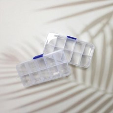 소품정리함 비즈통 낚시바늘케이스 낚시바늘통 비즈케