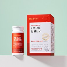바이크롬 간 유산균 (1개월 30캡슐), 1개, 30정