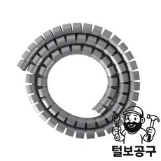 SMATO 케이블타이 매직케이블 MC1515G (15x1.5M) 회색, SMATO 케이블타이 매직케이블 MC1515G (15x
