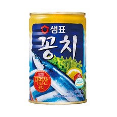 샘표 꽁치 400g 4개 통조림 신선한 자연산 김치찌개, 1세트