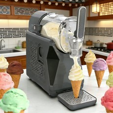 소프트 아이스크림 기계 요거트 업소용 매장, 아이스크림 기계 60HZ