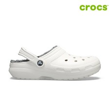 크록스 클래식 퍼즈 라인드 클로그 공용 털샌들 203591-10M_CA