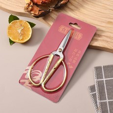 食蟹工具 最佳工具, 紙卡龍鳳剪單剪刀, 1個