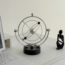 하네르 진자운동 회전형 키네틱아트, 블랙, 1개