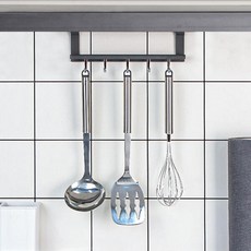 아트박스/에쿤 리큐브 주방 수납 흑니켈 조리도구 다용도 걸이, 리큐브 다용도걸이 흑니켈