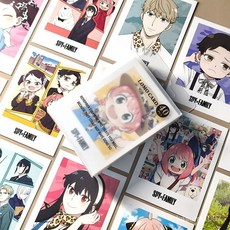 臺灣出貨 間諜過家家LOMO卡勞埃德黃昏阿尼亞約爾次子週邊自印拍立得照片卡, 1個, 慧創【間諜過家家】5.8*7.8,【拍立得-LOMO卡40張】不要卡膜