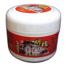 明橋 一條根霜 精油系列 水性超涼 按摩霜 100ml, 1個, 紅溫熱100ml