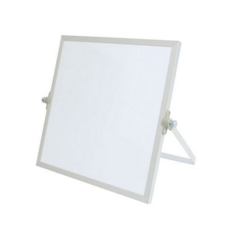 이동식 보드 데스크 사무실 스탠드 보드 탁상용 양면 회전 휴대용 이젤, 단품