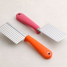 바닥에 닿지 않아 위생적인 공중부양 도토리묵칼, 주황, 1개