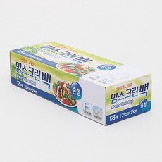 다이소 맘스크린 일회용 위생백 중 125매 56342, 24개