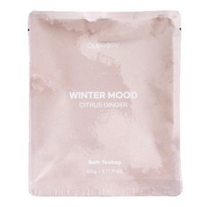 클로로피 바스 티백 단품 4종 1택, 윈터 무드 시트러스진저