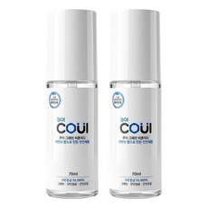 친환경 쿠이 그래핀 살균 소독제 피톤치드 편백오일 안개분사 스프레이 개별포장, 2개, 70ml