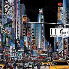 1000조각 조각퍼즐 뉴욕의 PK1000-3140 직소 밤거리 12175PC 1(PC), 1개