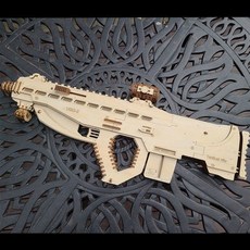 有貨木質拼裝皮筋槍機械傳動模型連發皮筋兒童槍玩具生日禮物抖音網紅 木質 拼裝模型 拼裝 diy, 1個, 木質拼裝皮筋槍機械傳動模型連發皮筋兒童