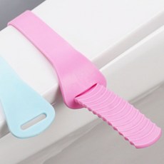 변기커버손잡이 실리콘 위생변기손잡이 핑크 ksg+565pP