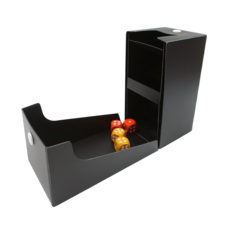 新天鵝堡Swan Panasia 塑膠骰塔 塑盒骰塔 霧黑/霧白, 霧黑, 1個