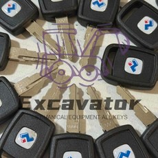 [호환제품] 20/10/5/1개 D001 SUNWARD SWE 시리즈 굴삭기용 점화 스타트 키 SWE50/60/70/80/90/150/230, 03 5pcs