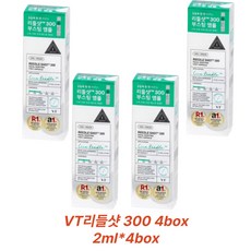 다이소 VT 리들샷 300 브이티 페이셜 부스팅 저자극 앰플 개별포장, 2ml, 24개