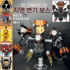 스키비디토일렛 타이탄 시네마맨 티비맨 카메라맨 파멸의감시자 레고호환블록 전기 드릴 드래곤, 2