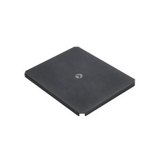 경량 블랙 알루미늄 하프 사각 테이블상판 차박용품 플레이트, 1개