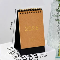 유용한 2026 데스크탑 종이 달력 연간 다기능 플래너 스케줄러 노트 홈 데코 아젠다 오거나이저 홈 오피스, 1개, 02 B1