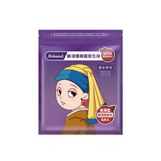 新涼感抑菌護墊-超涼感蔓越莓護墊33公分 6片/包 (50包箱購), 1個