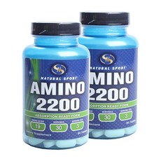 NATURAL SPORT 氨基 2200, 2個, 90顆