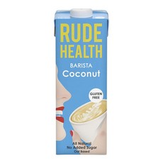 스페인 루드헬스 글루텐 프리 바리스타 코코넛 드링크 Rude Health barista coconut drink, 1L, 2개