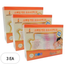 퍼펙션 스페셜 변온모유저장팩 250ml, 30개입, 3개