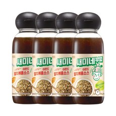 새미네부엌 아몬드 멸치볶음소스 300ml 4개