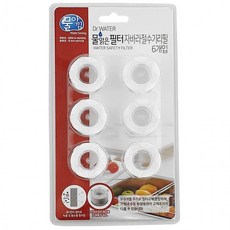 세디먼트필터 물아낌 물맑은필터 자바라 절수기 리필 6개입 주방수전 주방수도헤드 주방헤드 원홀주방수전, 1개