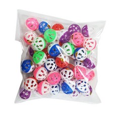 寵物迷你鈴鐺球 50個入 散裝, 混合隨機