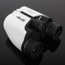 MONTERO 니쿠라 쌍안경 10배율x22mm 미니 휴대용 망원경 콘서트 관람, 니쿠라 이글 망원경(10X22 화이트)