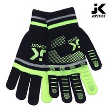 조이킥 웜 니트 형광 장갑
