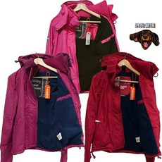 極度乾燥 Superdry 經典款 三排拉鍊 刷毛保暖 風衣外套, 3. 正紅X深藍(背後有線),S, 1個