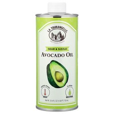 [아보카도유] 고온요리 가능한 아보카도유 La Tourangelle 시어 & 시즐 아보카도 오일 750ml(25.4fl oz), 1개, 750ml