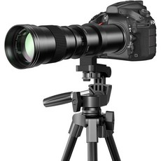 카메라 렌즈 라이트도우 E 420-800mm F8.3 망원 줌 - 소니 알파 α7R IV α7 III A9 A7 II A7S A6600 A6500 A6300 A6100 A5, for Sony Mirrorless E Mount