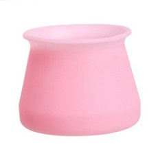 소음 예방 의자 캡 분홍 1개 실리콘 발 커버 식탁 다리 보호 1P