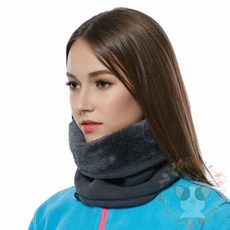 옥이드림 후리스 기모 넥워머 등산넥워머 털넥워머 방한겨울넥워머, 1-넥워머-블랙, 1개